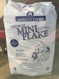 mini flake shavings