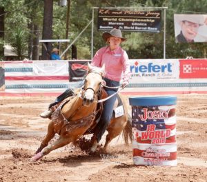 josey barrel racer barrel racing
